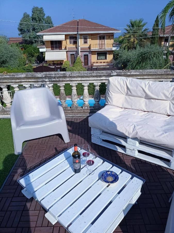 La Quintecita Villa Con Piscina Privata - Vicino Catania E Etna Сан-Джованни-ла- Пунт Экстерьер фото